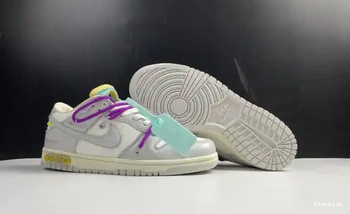 O-W Dunk Nike Low Lot 21 DM1602-100 0429